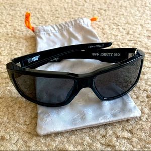 NWOT SPY Men’s Sunglasses, Black Dirty Mo